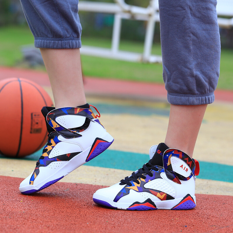 Ανδρικά γυναικεία αθλητικά παπούτσια Ανθεκτικά στη χρήση αναπνεύσιμα παπούτσια μπάσκετ Μόδα με κορδόνια casual παπούτσια Ελαφρά εύκαμπτα παπούτσια