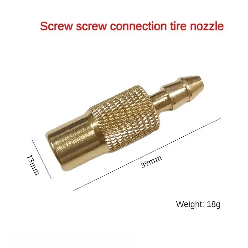Automātiskā gaisa sūkņa patronas skava Pārnēsājama misiņa piepūšamās skavas savienotāja adapteris automašīnu kravas automašīnu riepu riepu piepūšanas vārsta savienotāja instrumenti