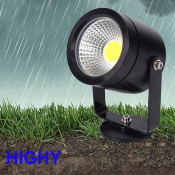 νέο 7W 10W Outdoor Garden Landscape Light 220V110V 12V24V LED Φωτιστικό γκαζόν COB Αδιάβροχο φωτισμό Led Light Garden Path Spotlights