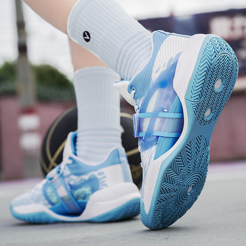 Splash 5 generacija košarkaških cipela, muške cipele od cementnog tla, zvuk trenja, studente, prozračne, stvarne borbene neklizajuće tenisice
