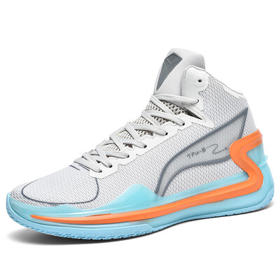 Jauni Sharp Edge 4 profesionālie kaujas basketbola apavi nodilumizturīgos vīriešu sporta apavos, kas ir elpojoši šņorēs