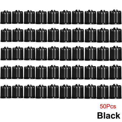 4/10/25/50Pcs Καπάκια στελέχους βαλβίδας ελαστικών, με δακτύλιο O από καουτσούκ, Universal καλύμματα στελέχους ελαστικών για αυτοκίνητα SUV Bike Bicycle Trucks Μοτοσικλέτες