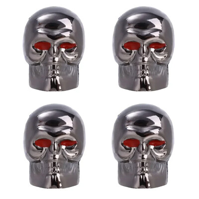 Galvaskausa vārsta vāciņš Universālie automobiļu rūsas necaurlaidīgi vara kodola riepas vārsta kāta vāciņš Motocikls Velosipēds Automašīnas Riepas Vārsta vāciņu piederumi