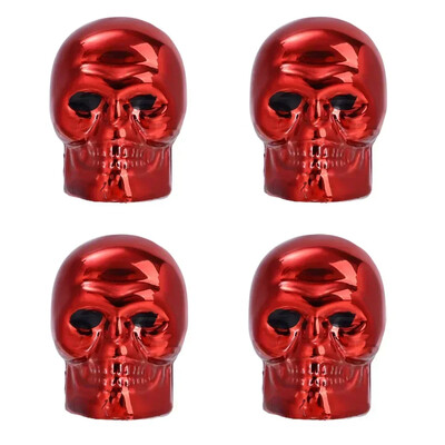 Galvaskausa vārsta vāciņš Universālie automobiļu rūsas necaurlaidīgi vara kodola riepas vārsta kāta vāciņš Motocikls Velosipēds Automašīnas Riepas Vārsta vāciņu piederumi