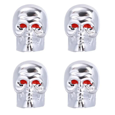 Galvaskausa vārsta vāciņš Universālie automobiļu rūsas necaurlaidīgi vara kodola riepas vārsta kāta vāciņš Motocikls Velosipēds Automašīnas Riepas Vārsta vāciņu piederumi