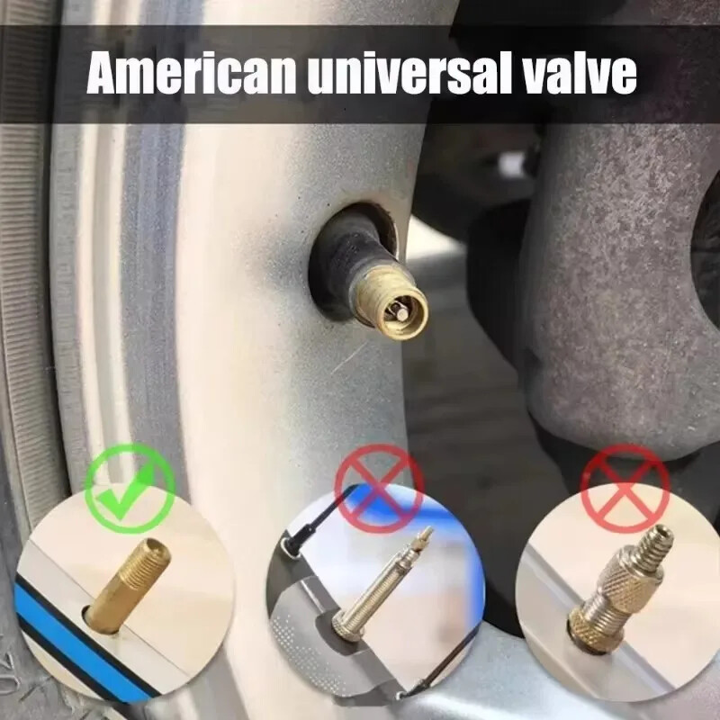 Galvaskausa vārsta vāciņš Universālie automobiļu rūsas necaurlaidīgi vara kodola riepas vārsta kāta vāciņš Motocikls Velosipēds Automašīnas Riepas Vārsta vāciņu piederumi