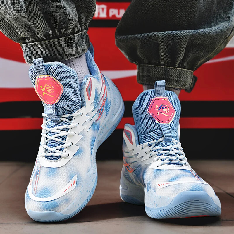 Vīriešu sporta apavi Modernas kedas Tīkla elpojošas āra apavi Modernas ikdienas Ērtas basketbola vīriešu apavi