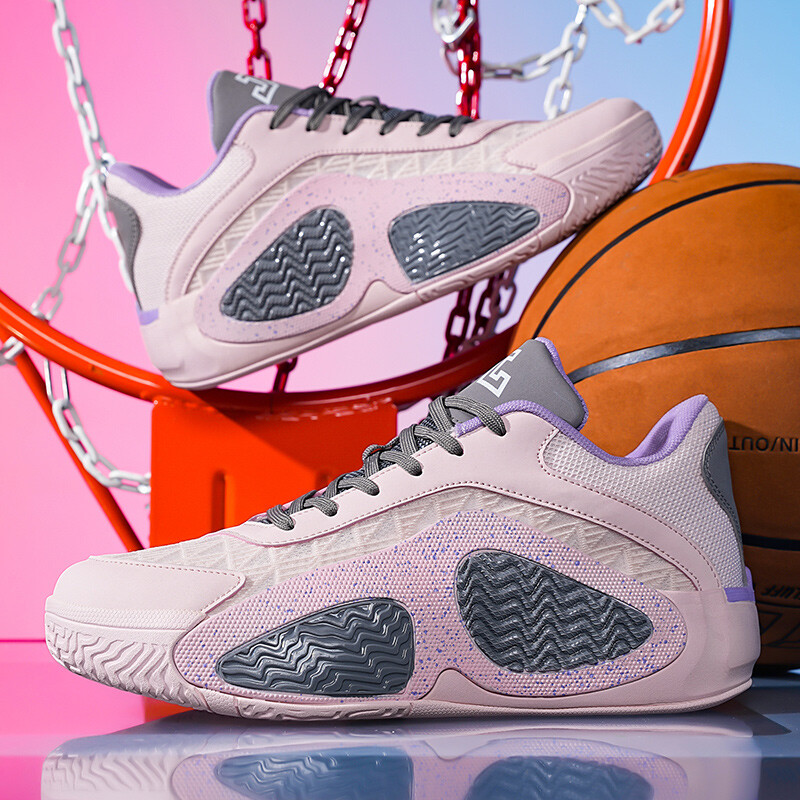 Tatum δεύτερης γενιάς Παπούτσια μπάσκετ Ανδρικά ροζ Friction Ringing Πρακτικά αθλητικά παπούτσια που αναπνέουν ψηλά αθλητικά παπούτσια