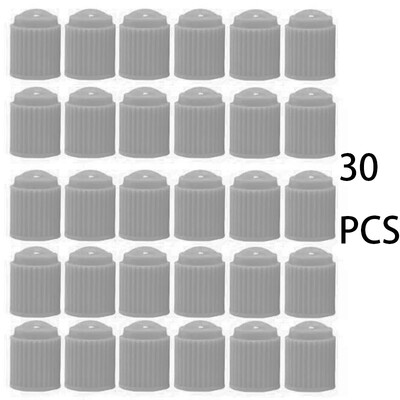 30PCSTriepu vārsti ABS plastmasas automobiļu velosipēdu riepu vārsta vāciņš putekļu vāciņš riteņu riepas vārsta kāta vāciņi, vāki putekļu vārsts automašīnām