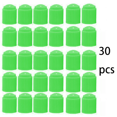 30PCSTriepu vārsti ABS plastmasas automobiļu velosipēdu riepu vārsta vāciņš putekļu vāciņš riteņu riepas vārsta kāta vāciņi, vāki putekļu vārsts automašīnām