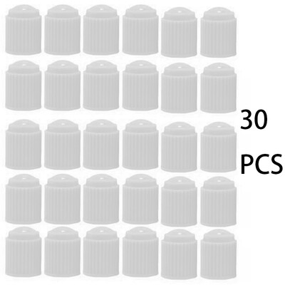 30PCSTriepu vārsti ABS plastmasas automobiļu velosipēdu riepu vārsta vāciņš putekļu vāciņš riteņu riepas vārsta kāta vāciņi, vāki putekļu vārsts automašīnām