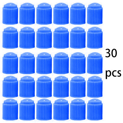 30PCSTriepu vārsti ABS plastmasas automobiļu velosipēdu riepu vārsta vāciņš putekļu vāciņš riteņu riepas vārsta kāta vāciņi, vāki putekļu vārsts automašīnām
