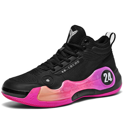 Vidēja griezuma vīriešu sieviešu basketbola apavi sieta augšdaļa, elpojoša, treniņu sporta kurpes vīriešiem Zapatos De Mujer Tendencia