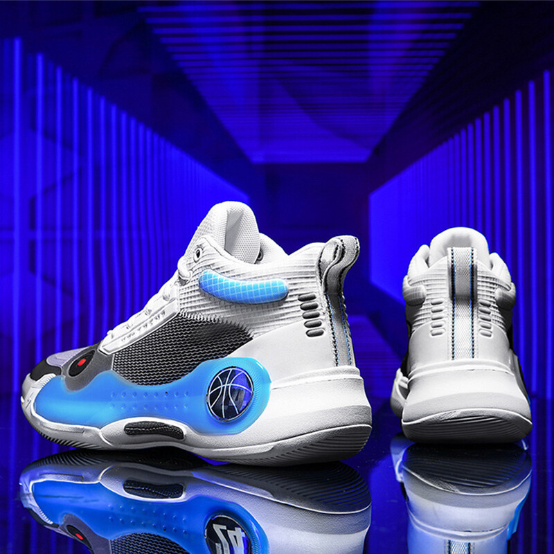 Muške ženske košarkaške tenisice srednjeg kroja Mrežasti gornji dio Prozračne atletske košarkaške tenisice Muške Zapatos De Mujer Tendencia