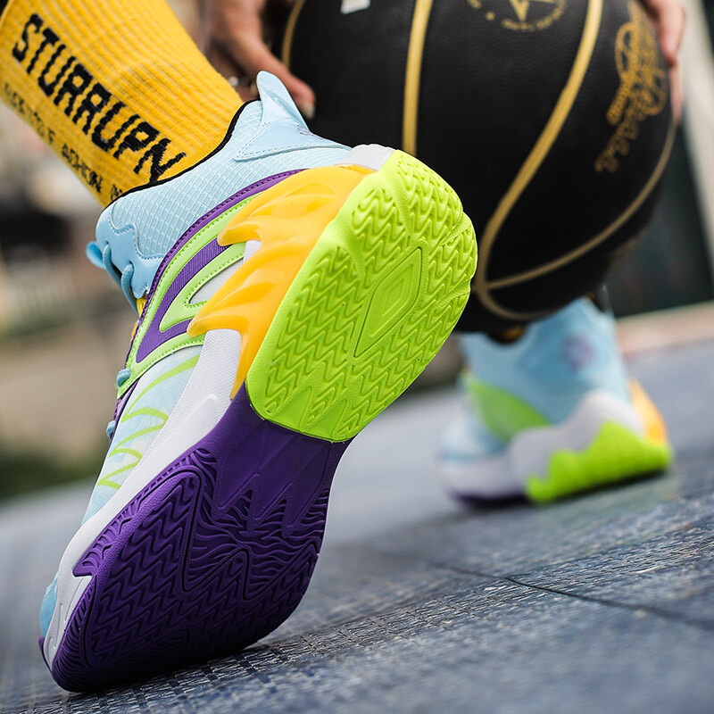 2023 New Trend Boy Basketball Shoes Designer Sport Trainers for Coups Αντιολισθητικές μπότες μπάσκετ Ανδρικά γυναικεία παπούτσια γυμναστικής από καουτσούκ