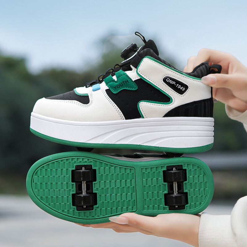 Studentske dječje cipele s četiri kotača, lagane cipele, nevidljive cipele za dječake, velike veličine, cipele za hodanje na otvorenom, ženske