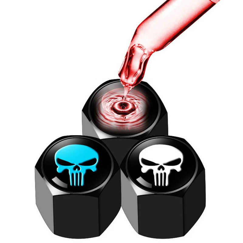 Vargusvastased klapikorgid alumiiniumist koljuklapi varrekorgid tolmukindla varre rehvi ratta katted Nipli kork auto mootorratta jalgrattale