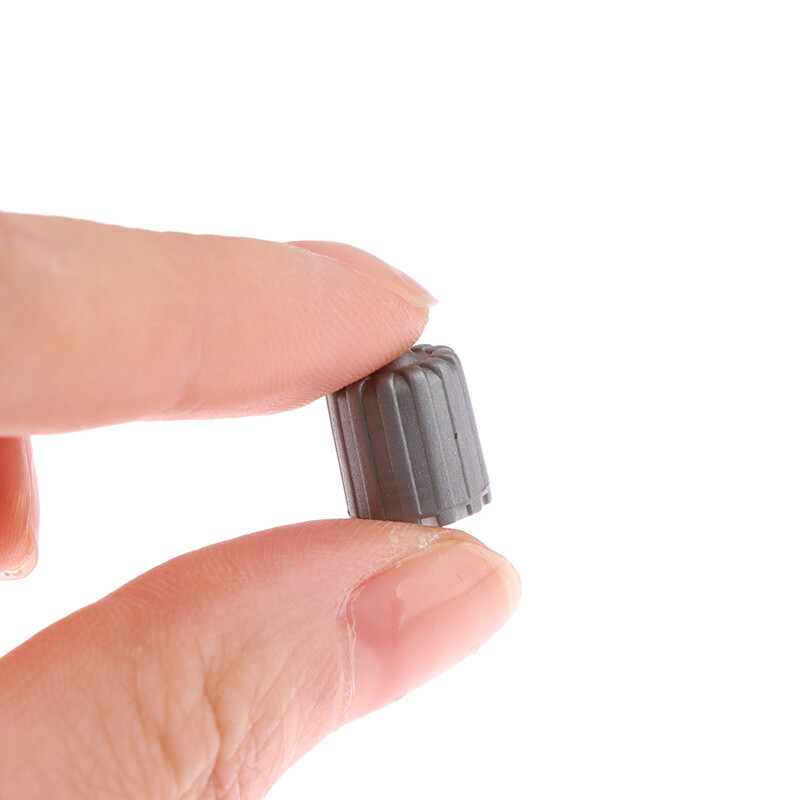 10 tk autorehvi ventiili varrekorgid nailonrehvi õhuava tolmukatted koos tihendiga hallid tarvikud auto jalgratta jaoks