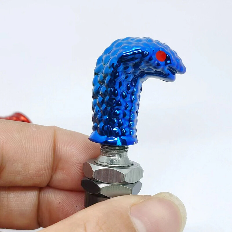 Snake Head Styling autorehvi kork Decor Rattarehvi klapikork Isikupärastatud Snake roostekindla katte klapi korgid Autorehvide tarvikud