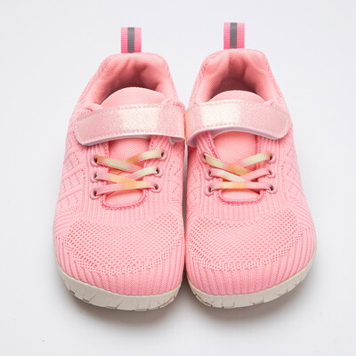 ZZFABER Apavi basām kājām bērniem, elastīgi sieta kedas Mīksti plati purngalu ikdienas apavi zēniem, meitenēm, sportam, skriešanai, komfortabli apavi