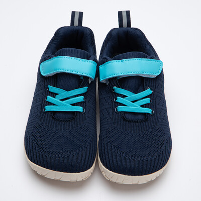 ZZFABER Apavi basām kājām bērniem, elastīgi sieta kedas Mīksti plati purngalu ikdienas apavi zēniem, meitenēm, sportam, skriešanai, komfortabli apavi