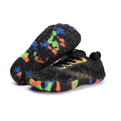 Bērnu ūdens apavi Quick Dry Beach Basefoot Water Shoes Zēns Meitene Drenāžas Peld Sandales Niršana Laivošana Sērfings Sports Vašanas kedas