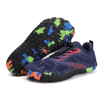 Bērnu ūdens apavi Quick Dry Beach Basefoot Water Shoes Zēns Meitene Drenāžas Peld Sandales Niršana Laivošana Sērfings Sports Vašanas kedas