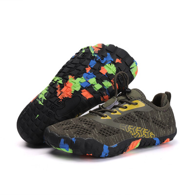 Bērnu ūdens apavi Quick Dry Beach Basefoot Water Shoes Zēns Meitene Drenāžas Peld Sandales Niršana Laivošana Sērfings Sports Vašanas kedas