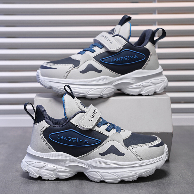 Ανοιξιάτικα Νέα Παιδικά Αθλητικά Παπούτσια Μαλακές σόλες Casual για αγόρια αθλητικά παπούτσια Αντιολισθητικά δερμάτινα μαθητικά παπούτσια για τρέξιμο