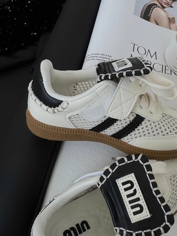 Παιδικά δίχτυα παπούτσια 2024 καλοκαίρι νέα αγόρια με κούφιο αναπνεύσιμο δίχτυ αθλητικά παπούτσια κορίτσια casual γερμανικά παπούτσια προπόνησης σανίδα s