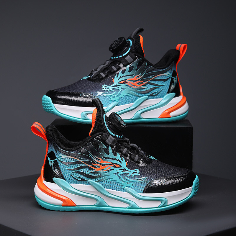 Modes bērnu apavi zēnu kedas rudens platforma bērniem ikdienas sporta apavi Luksusa izcelsmes skolas skriešanas sporta apavi zēniem