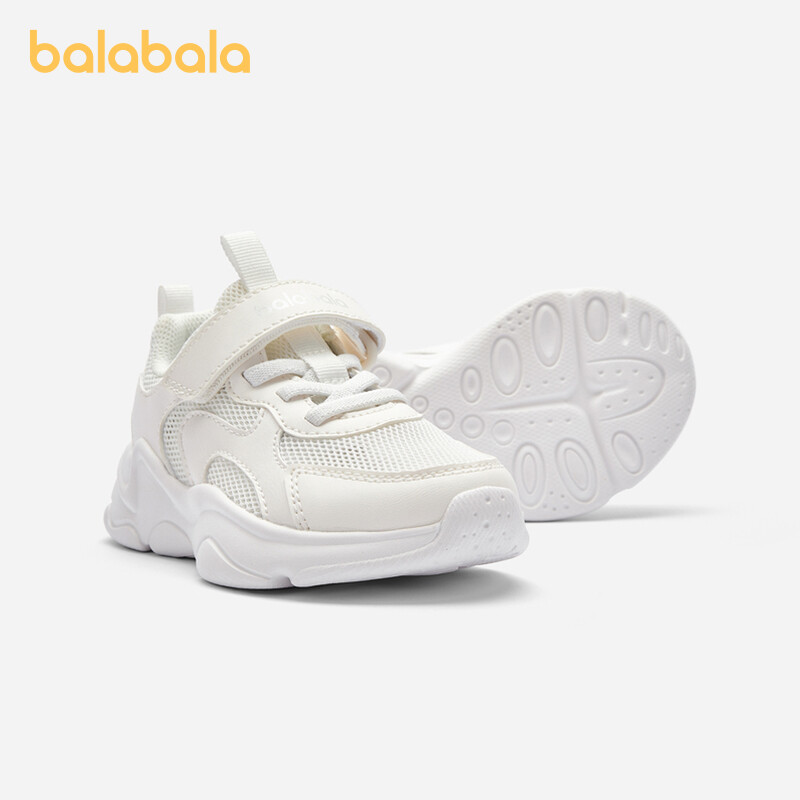 Balabala Παιδικά αθλητικά παπούτσια για αγόρια για κορίτσια που αναπνέουν καλοκαίρι 2024 Νέα παπούτσια τρεξίματος με λευκά πλέγματα