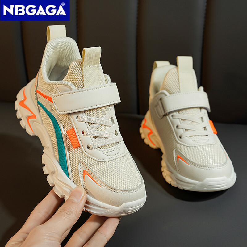 Lagane dječje crne tenisice Prozračna mreža za dječake Školske cipele za ležerno hodanje Neklizajuće Sportske tenisice za trčanje za djevojčice