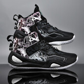 New Print Basketbola apavi Vīriešu spilventiņi Trenažieri Sievietēm Dizaineru kedas Modes Oriģinālie Vīriešu Sporta Apavi zapatillas hombre
