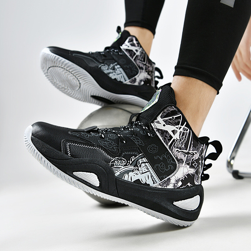 New Print Basketbola apavi Vīriešu spilventiņi Trenažieri Sievietēm Dizaineru kedas Modes Oriģinālie Vīriešu Sporta Apavi zapatillas hombre
