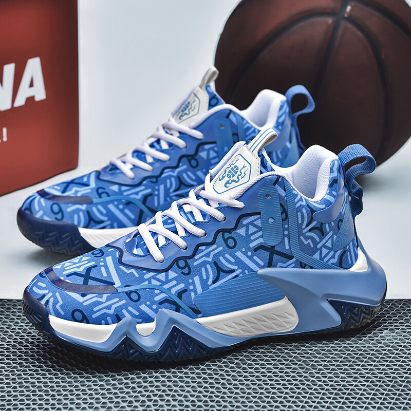 2023 Νέα Ανδρικά αθλητικά παπούτσια μπάσκετ υψηλής ποιότητας Streetwear Hip Hop Purple Ανδρικά Αντιολισθητικά αθλητικά ανδρικά παπούτσια γυμναστικής