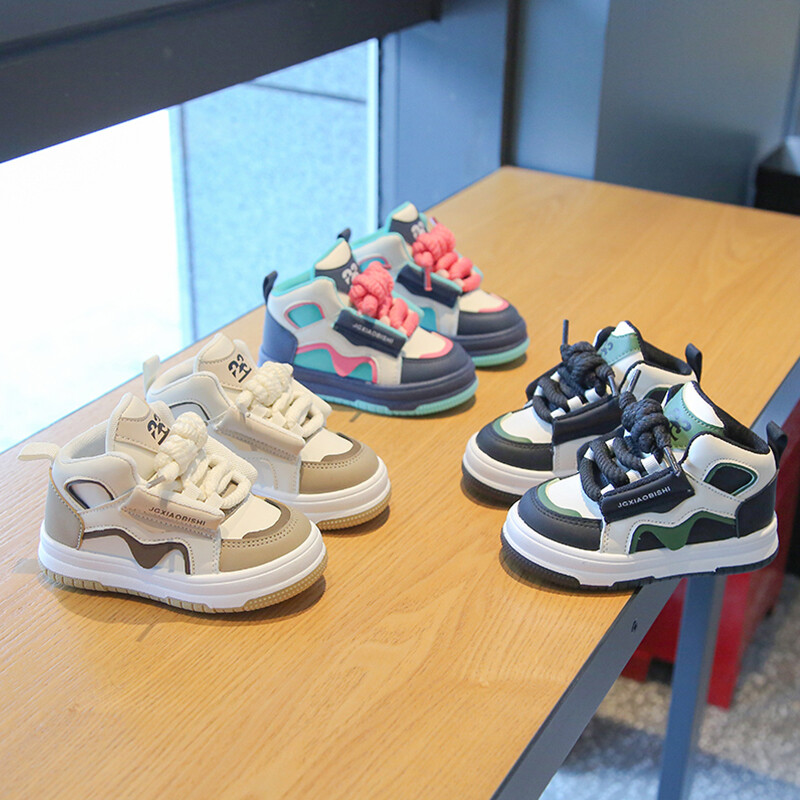 Dječja proljetna jesen Nova sportska obuća za dječake Ležerne trendovske cipele Visoke cipele za djevojčice Modne dopaminske tenisice za trčanje Tenisice