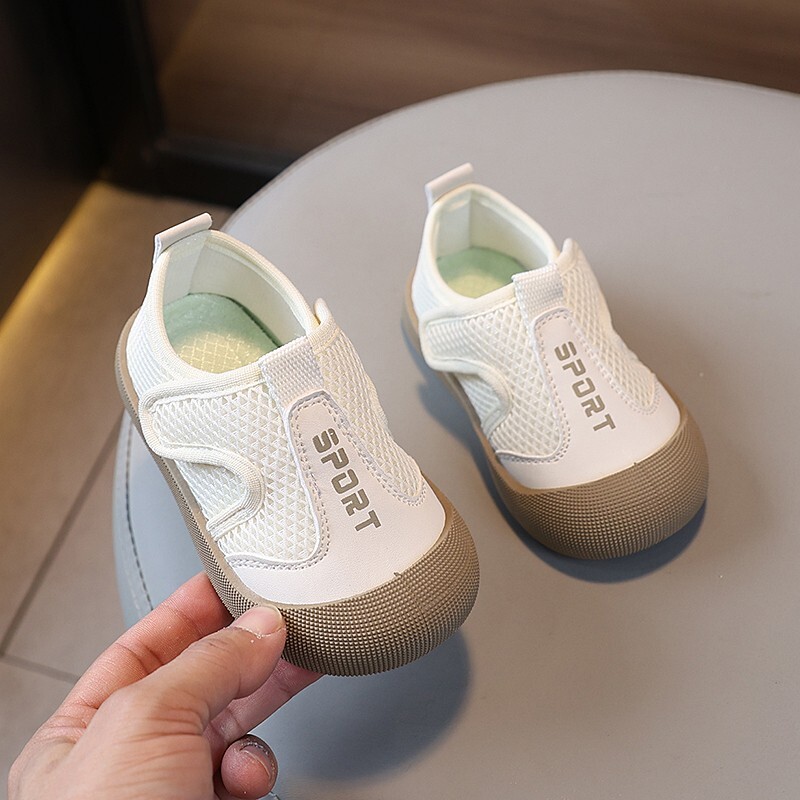 Bērnu ikdienas apavi Tīkla audums Brīvais laiks Pārspējami trīs krāsas Bērnu sandales Pludmales Vasaras Sportisks Unisex Zēnu Apavi meitenēm 21-29