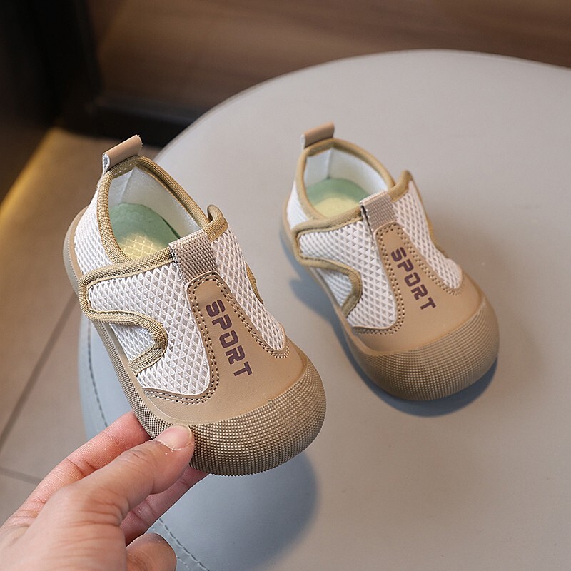 Bērnu ikdienas apavi Tīkla audums Brīvais laiks Pārspējami trīs krāsas Bērnu sandales Pludmales Vasaras Sportisks Unisex Zēnu Apavi meitenēm 21-29