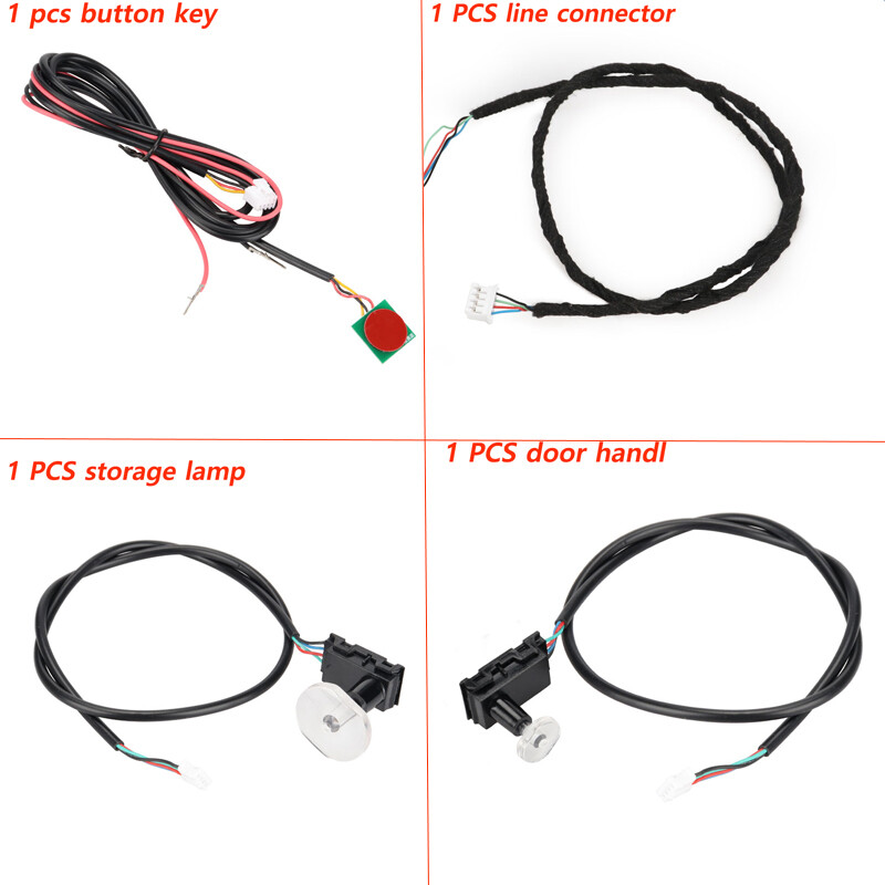 22 In1LED Symphony Strip Auto aksesuāri RBG 64 krāsu auto Apkārtējais salons Akrila sloksnes vadotne Fiber Optic Salona apgaismojums