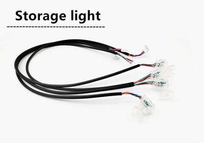 Για ανταλλακτικά αξεσουάρ Συμφωνική έγχρωμη λωρίδα LED αυτοκινήτου Φώτα περιβάλλοντος χρώματος Εσωτερικό ακρυλική ταινία Οδηγός φωτός οπτικών ινών