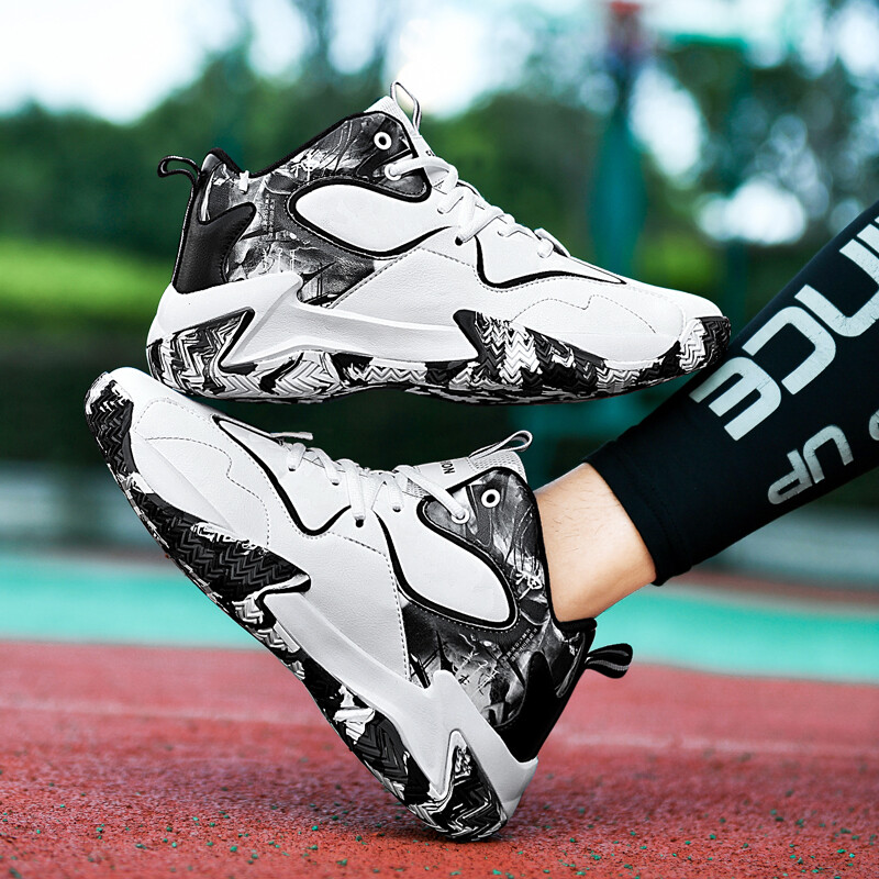 Marka muške neklizajuće košarkaške tenisice za vanjsku prozračnost, udobne sportske cipele, sportske košarkaške tenisice za dječake