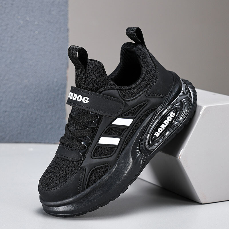 Luksuzne dječje cipele Tenisice za dječake Modni dizajn Udobne dječje ležerne tenisice Crne mrežaste sportske tenisice za dječake