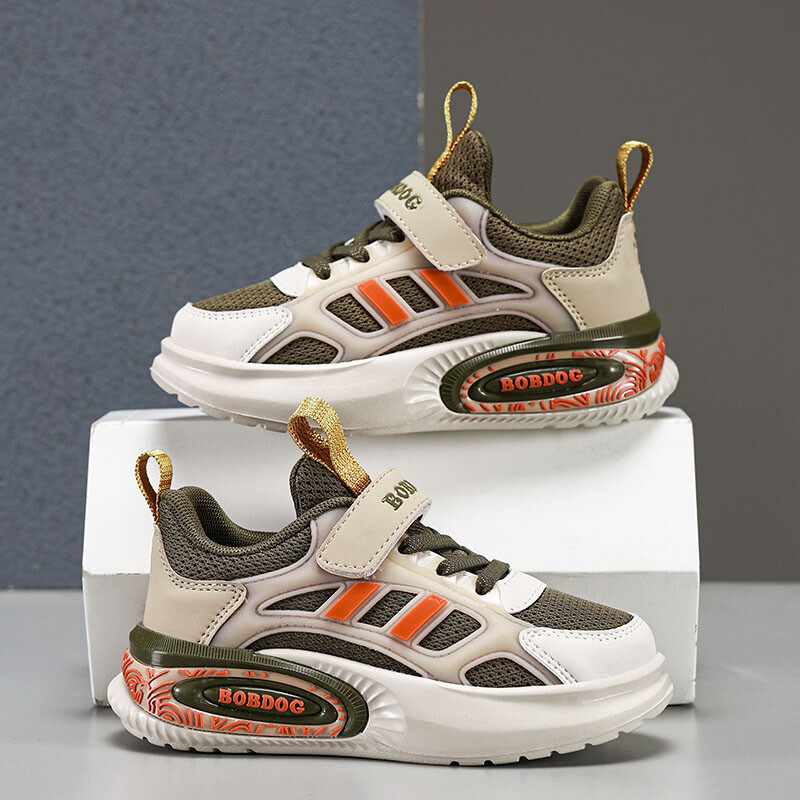 Luksuzne dječje cipele Tenisice za dječake Modni dizajn Udobne dječje ležerne tenisice Crne mrežaste sportske tenisice za dječake