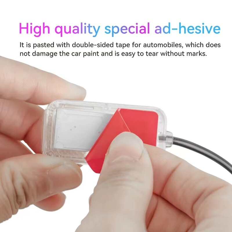 Neona LED automašīnas salons Apkārtējā pēdu sloksne Apgaismojums Aksesuāri Aizmugures apgaismojums Tālvadības lietotne Mūzikas vadība Auto Dekoratīvā atmosfēras lampa