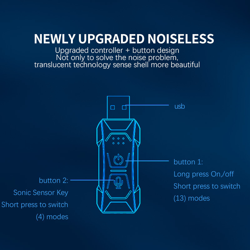 Unutrašnjost automobila Ukrasne svjetiljke Trake Atmosferska svjetiljka Hladno svjetlo Ukrasna konzola nadzorne ploče Automatska LED ambijentalna svjetla 1/2/3/4/5M