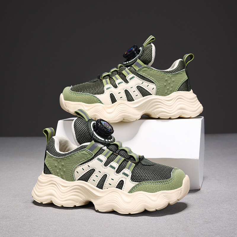 Bērnu apavi zēnu čības Modes Neslīdoši skolas sporta ikdienas sporta apavi Mīkstas zoles zēnu tenisa apavi no 4 līdz 12 gadiem