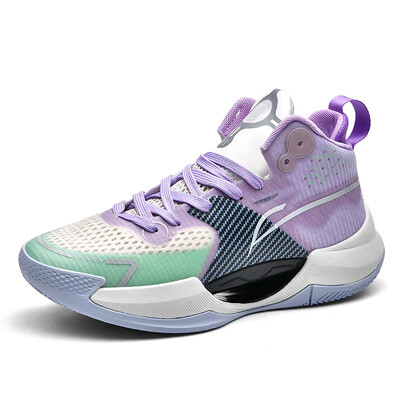 Vīriešu sieviešu basketbola apavi kedas sieta elpojoši sporta apavi pusaudžiem ērti neslīdoši sporta trenažieri 36-45 izmērs