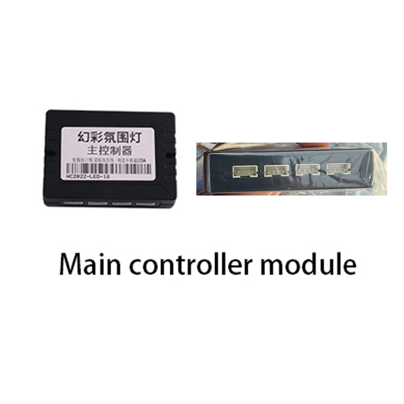 Visos spalvos Streamer Symphony LED aplinkos šviesos dalys, keičiamos priedai (3 laidai, 3 kontaktai)