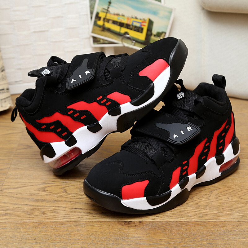 Zīmols vīriešiem ar gaisa spilvenu sporta apavi kupli sporta apavi sievietēm sporta apavi zēniem basketbola apavi pāriem sporta apavi skriešanas apavi